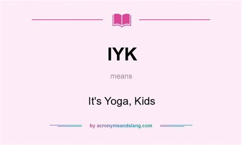 iyyk meaning|org meaning.